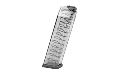 ETS Group GLK2020 Pistol Mags 20rd Extended 10mm Auto Compatible wGlock 202940 Clear Polymer