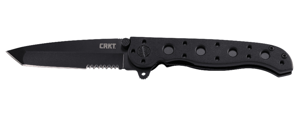 CRKT M16 Z Tanto Knife w/ Triple Point Serrations, Black