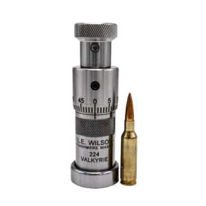 L-E-Wilson L.E. Wilson Stainless Steel Bullet Seater Die with Micrometer Adjustment 6mm BRA
