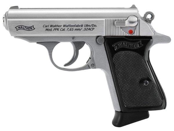 Walther PPK Stainless 32ACP Pistol 3.3" Barrel