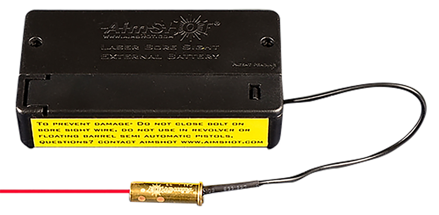 Aim Shot Laser Boresight w/ External Battery Box for 17 HMR Rifle - BSB17