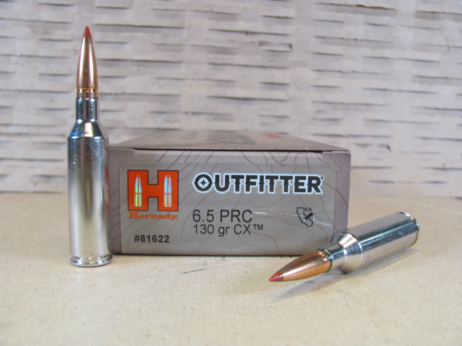 200 Round Case – 6.5 PRC 130 Grain CX Hornady Outfitter Ammo – 81622