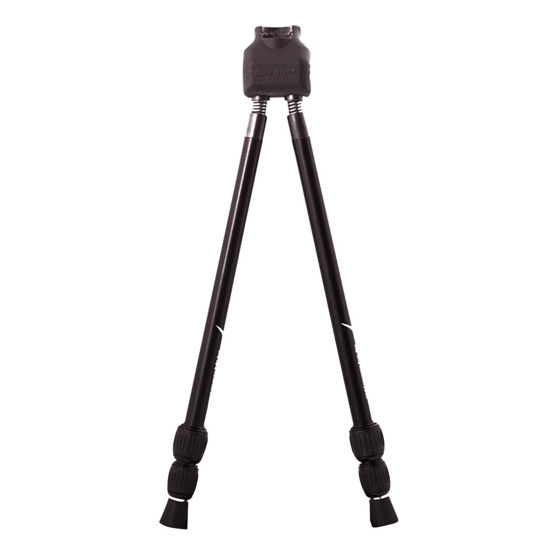 Swagger Bipods Stalker QD Shooting Stick 14" - 42", Black