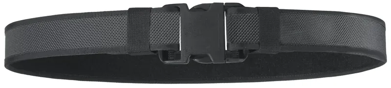 Bianchi 7202 Black Nylon Gun Belt with Buckle Closure