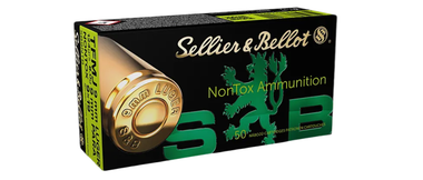 Sellier & Bellot Non-Toxic 9mm 124 Grain Full Metal Jacket (FMJ) Ammo