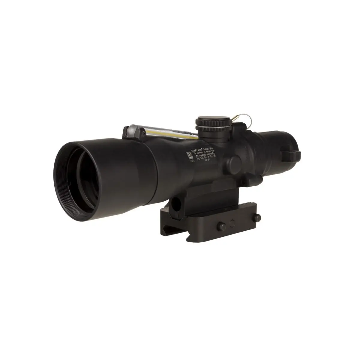 Trijicon Compact ACOG 3x30 Rifle Scope Amber Chevron 7.62x51mm/175gr. Illuminated Black w/ Mount