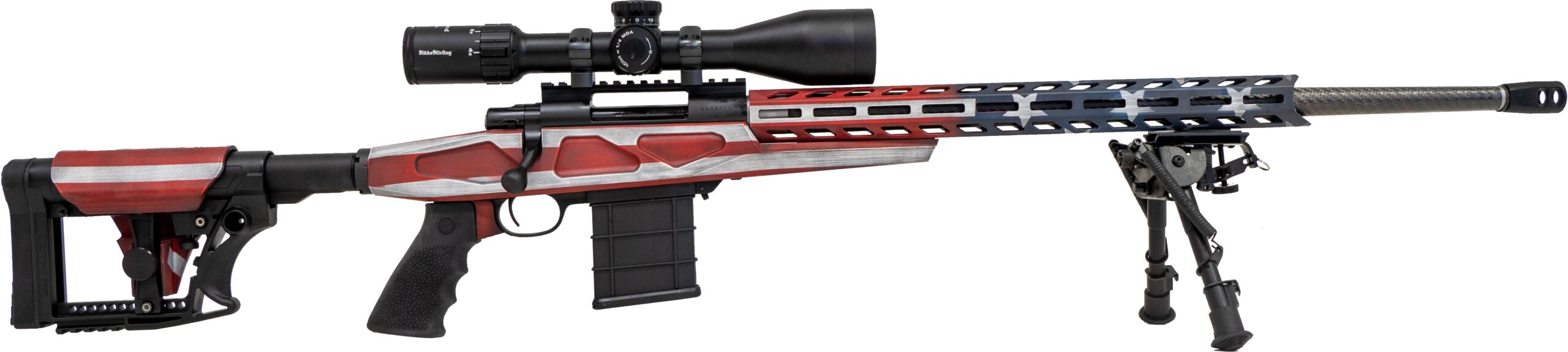 HOWA APC USA Flag 6.5mm Creedmoor Bolt Action Rifle