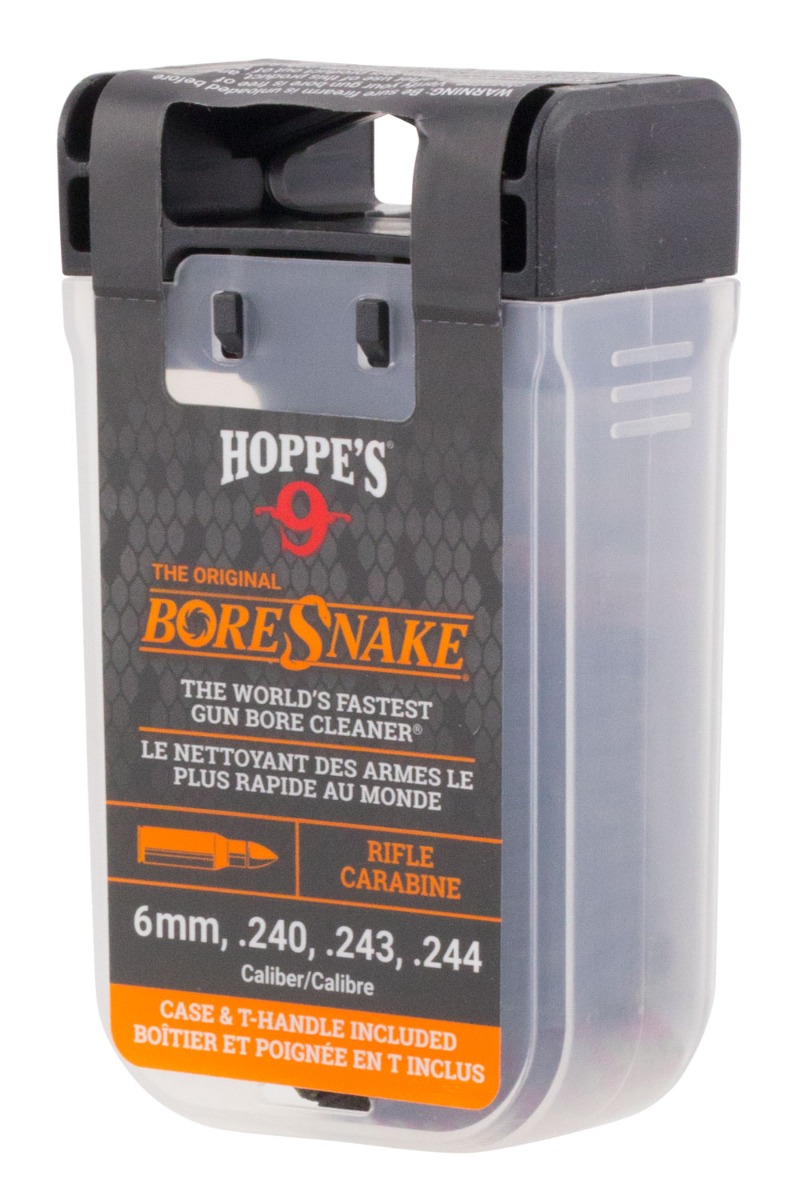 Hoppe's Boresnake Den Bore Cleaning Rope, 6mm, .243 - 24012D