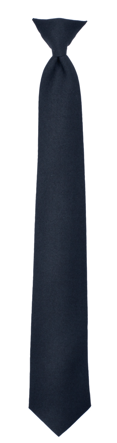 Rothco Police Issue Clip-On Neckties - Midnight Navy Blue, 16 In