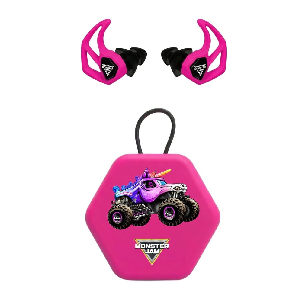 Axil Monster Jam X30I Earplugs, Sparkle Smash