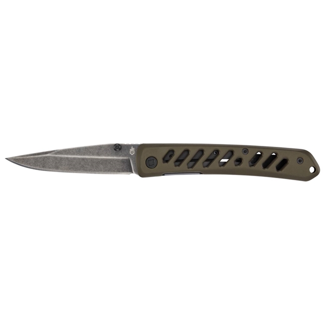 Gerber Affirm Folding Drop Point Knife, Green - 1074312