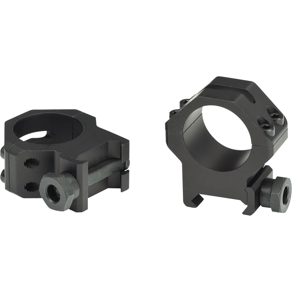 Weaver Tactical 4Hole Picatinny Ring Matte Black 1" High Clamshell Pack