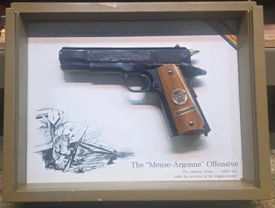 COLT World War I Commemorative Series "Meuse-Argonne" .45 Automatic Pistol (Model 1911 / Government Model) (Used)