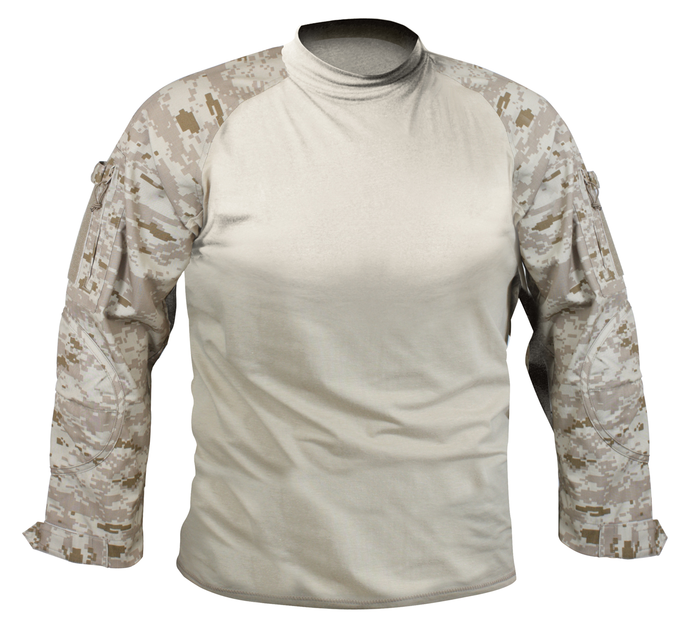 Rothco Nyco Fr Fire Retardant Combat Shirt - Desert Digital Camo, Small