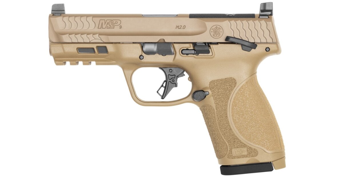Smith and Wesson M&P9 M2.0 CPT 9MM 10+1 FDE OR
