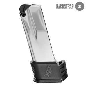 Springfield-Armory Springfield XD-M Compact Extended Handgun Magazine with Sleeve #2 (for Backstrap #2) 9mm Luger 19/rd