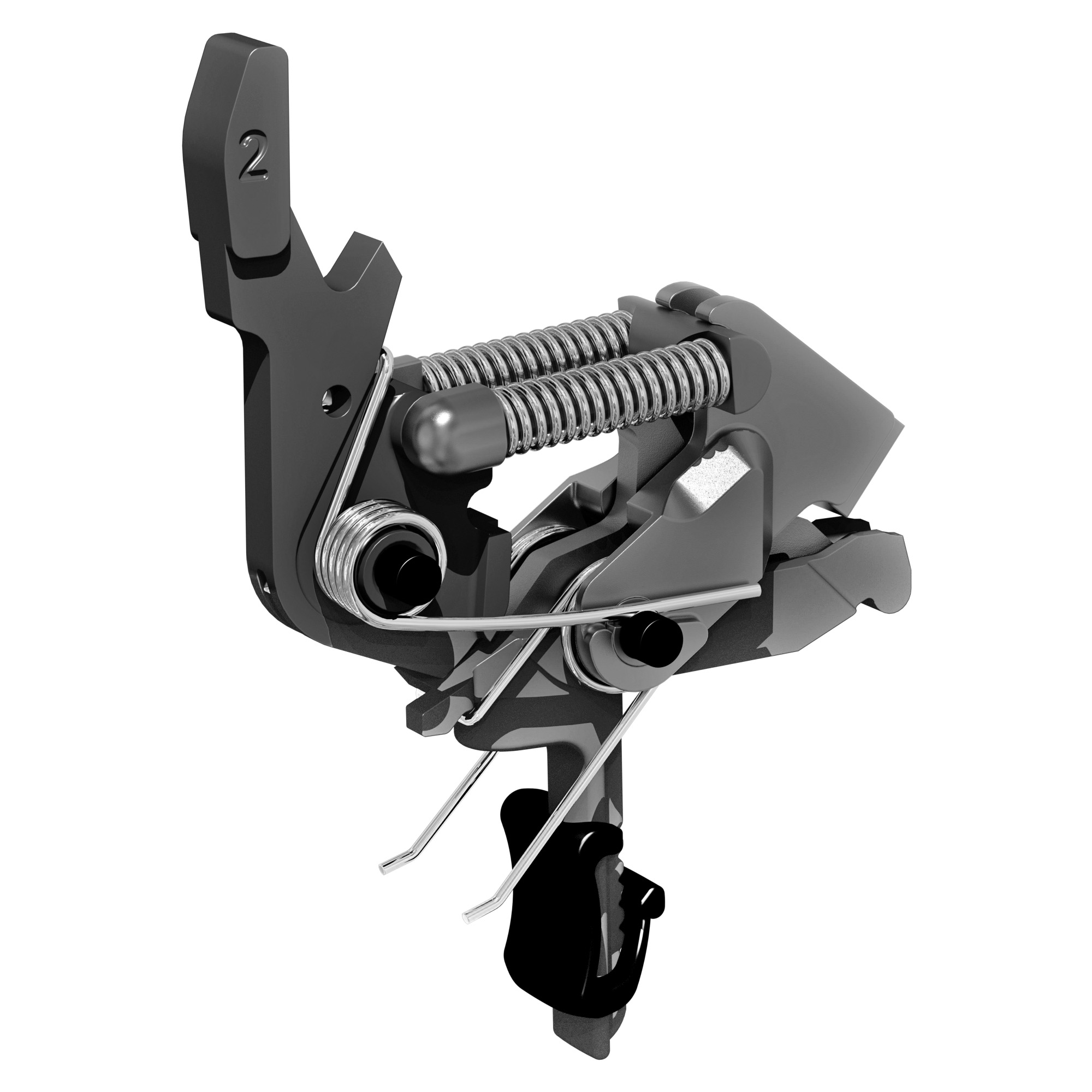 Hiperfire AR X2S Mod-3 Semi Drop-In Trigger Kit 2-Stage, Flat Trigger - X2SM3