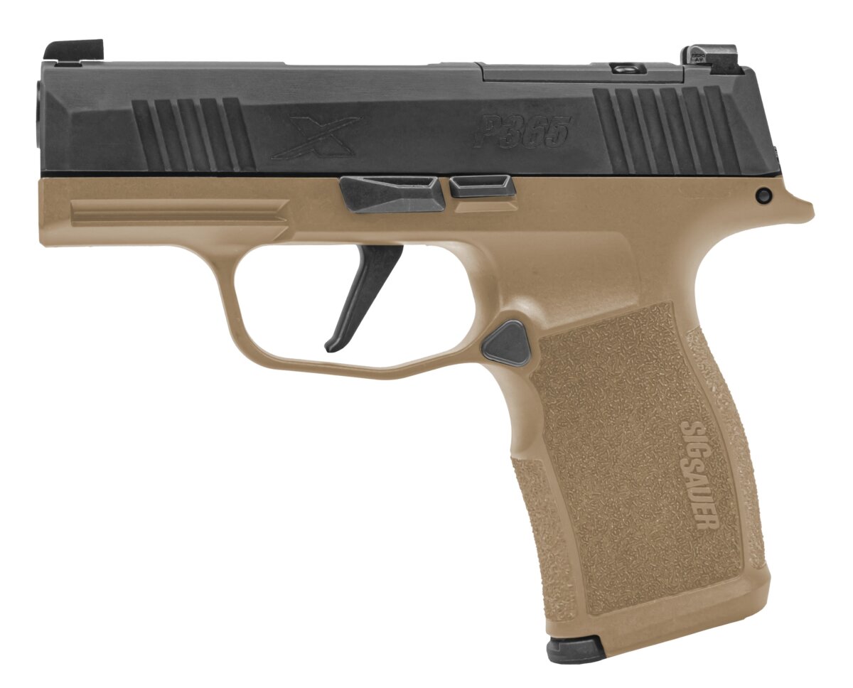 SIG SAUER P365X 9MM COY/BLK 3.1 12+1 NS# 365X-9-CTXR3P | 2-TONE