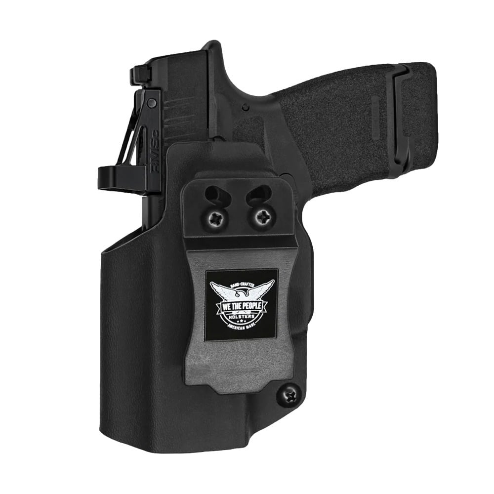 We The People Holsters Springfield Hellcat / OSP IWB Left Handed Holster Red Dot Cut, Black