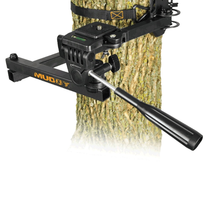 Muddy Basic Camera Arm 6" W x 4" H x 5" D - Essential Support for Your Camera, Black - MUD-MCA100