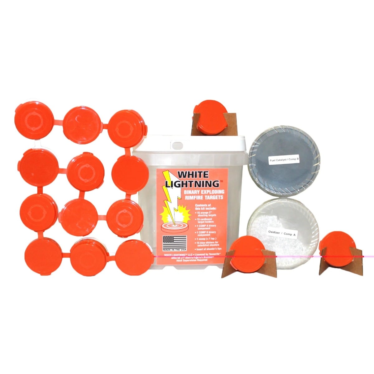 Tannerite White Lightning Rimfire Kit WLK