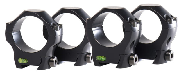 Tier One 11mm Dovetail Rings Black 30mm High
