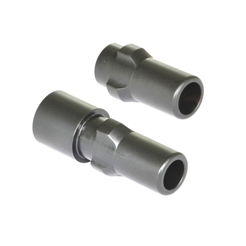 Griffin Armament 1/2-28 3-Lug Adapter, Black - 3L1228