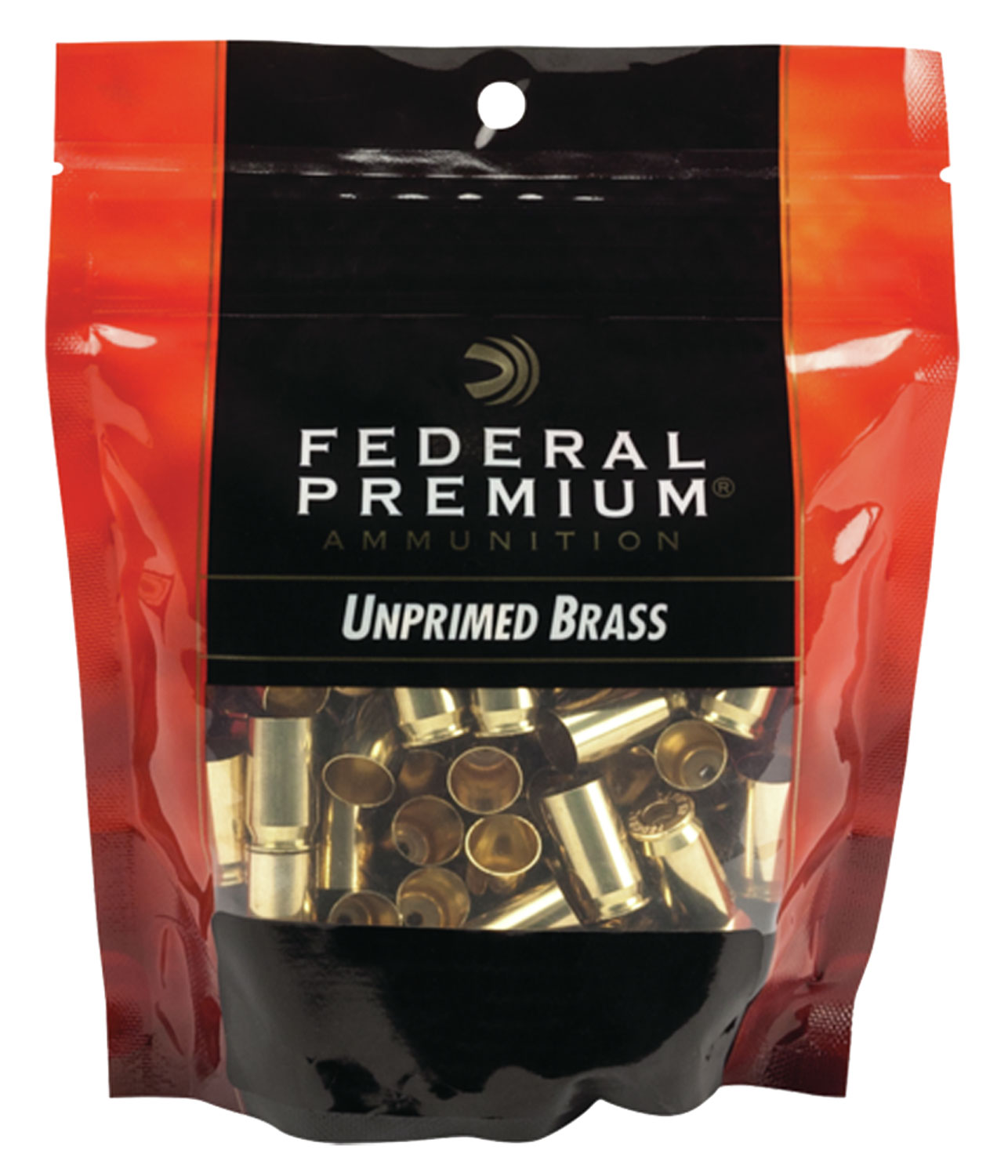Federal Premium Gold Medal 40 S&W Unprimed Brass Cartridge Case, 100/pack - PH40UPB100