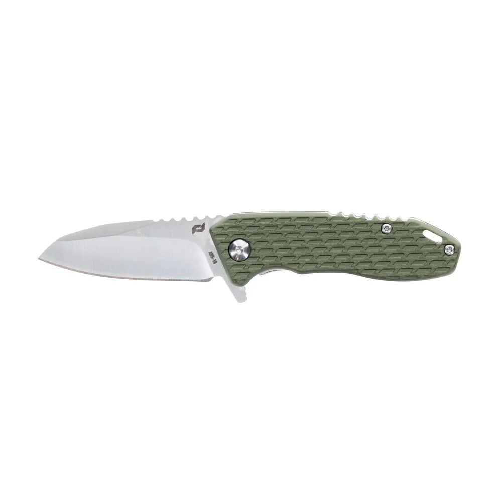 Schrade Tenacity Folding Drop Point Knife, Green - 1159317