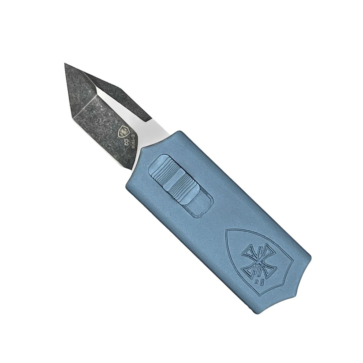 Templar Knife Sentinel Money Clip OTF Tanto Knife, Blue - SMC-AGB-22-1