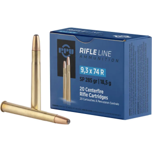 PPU PP9374 Metric Rifle  9.3mmx74R 285 gr Soft Point (SP) 20 Bx/ 10 Cs