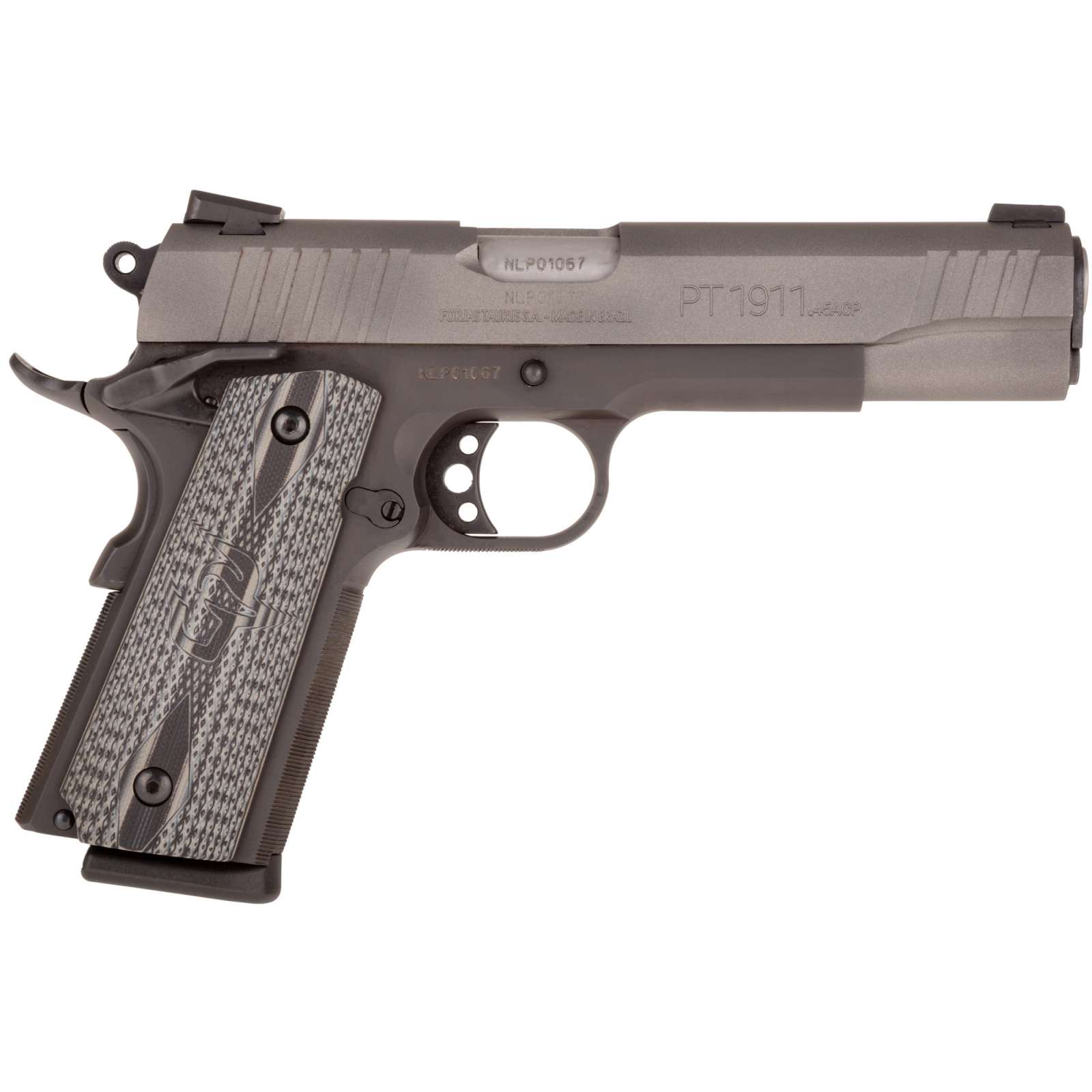 Taurus PT1911 45ACP Semi-Auto Pistol with VZ Grips