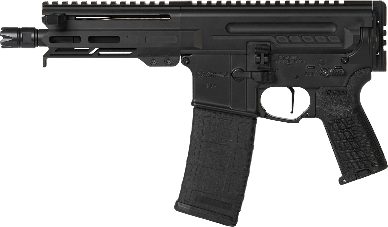CMMG DISSENT Mk4 5.56 AR Pistol 6.5" Armor Black