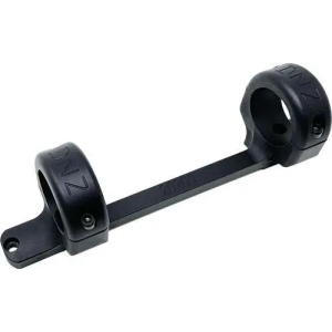 DNZ Game Reaper Scope Mount/Ring Combo Matte Black Savage Round Receiver w/8-40 Screw Holes 1 Tube For Short Action Aluminum Rifle