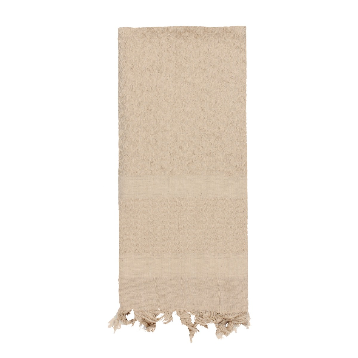 Rothco Solid Color Shemagh Tactical Desert Keffiyeh Scarf - Tan