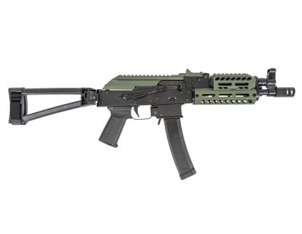 PSA AK-V 9mm Triangle Folding Pistol with ODG Picatinny Dust Cover, and ODG M-Lok Handguard