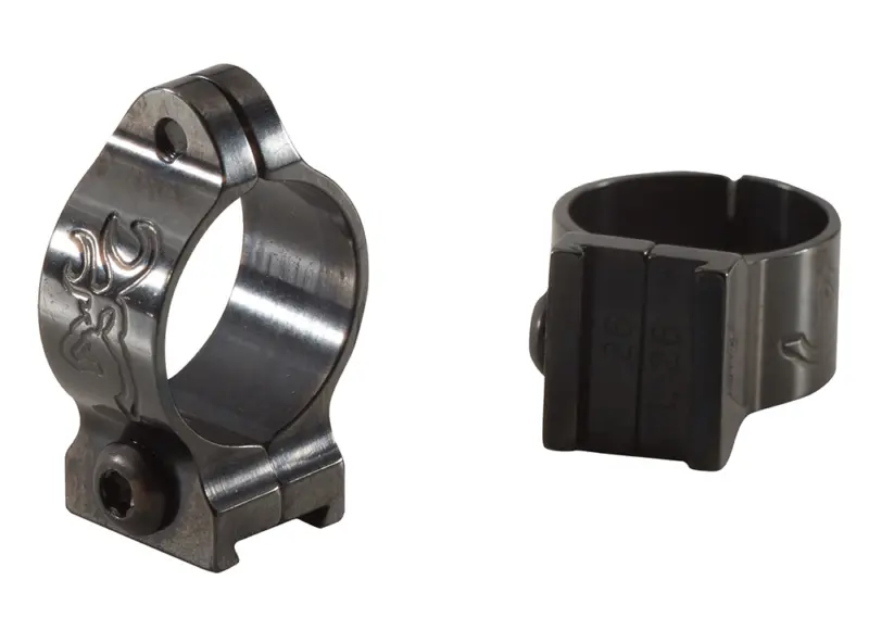 Browning 12345 Scope Rings Matte Black Browning A-Bolt/BAR/BLR/X-Bolt 1" High