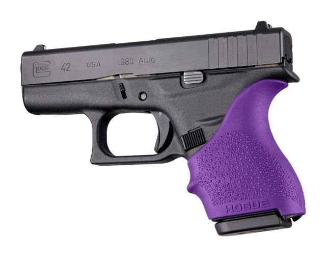 Hogue HandAll BGS for Glock 42/43 Purple