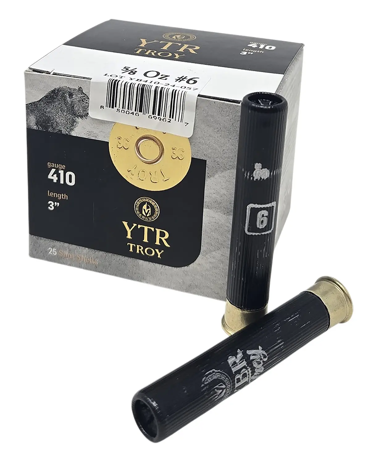 Refurbish / Dent / Scratch YTR Troy YBR4103586 410Gauge 3" 6Shot 25 Per Box/20 Case