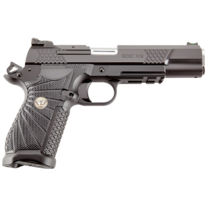 WILSON COMBAT EDC X9 9mm 4" 15rd Pistol w/ Ambi Safety - Black / G10 Starburst Grips