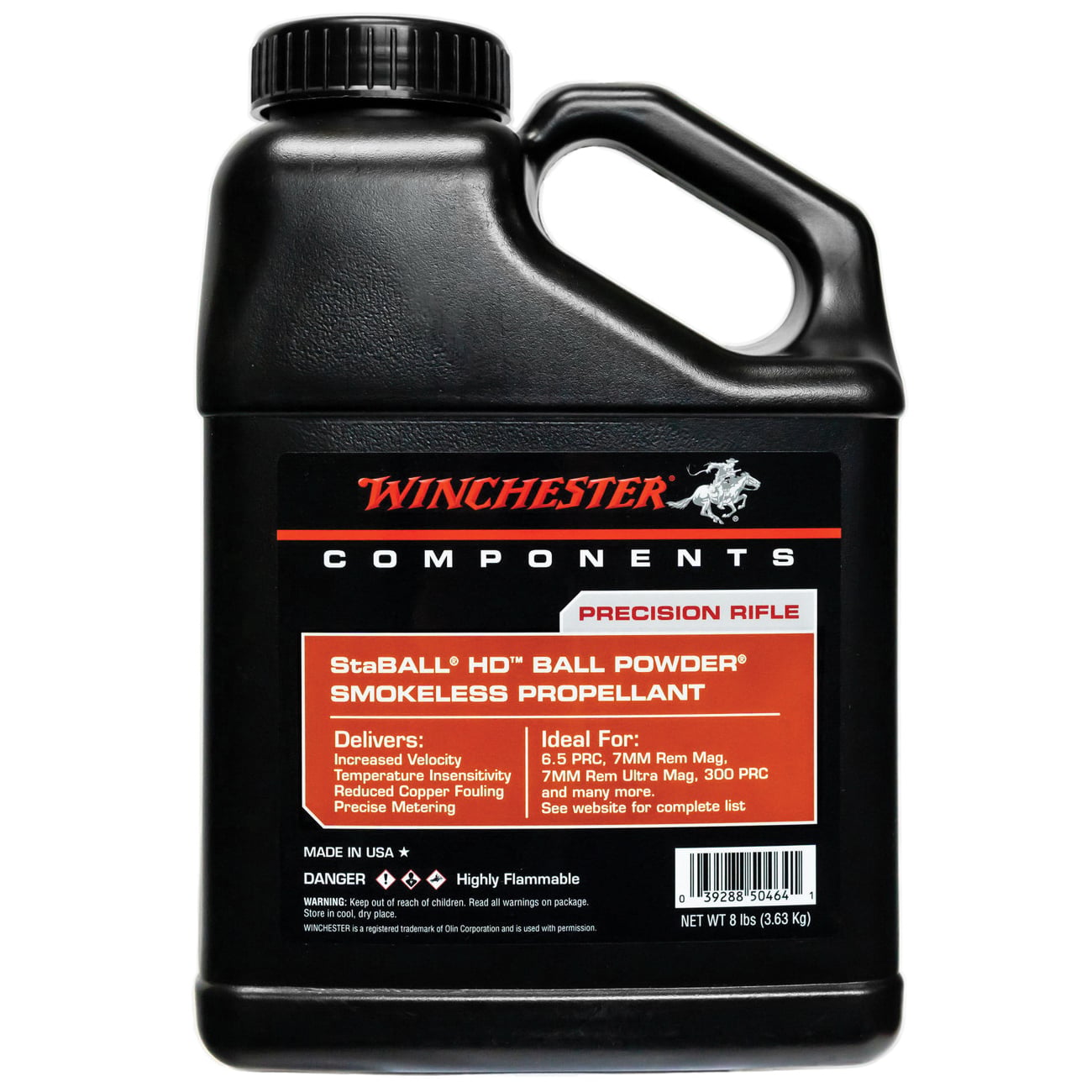 Winchester StaBALL HD 8 lb Rifle Powder - STABALLHD8
