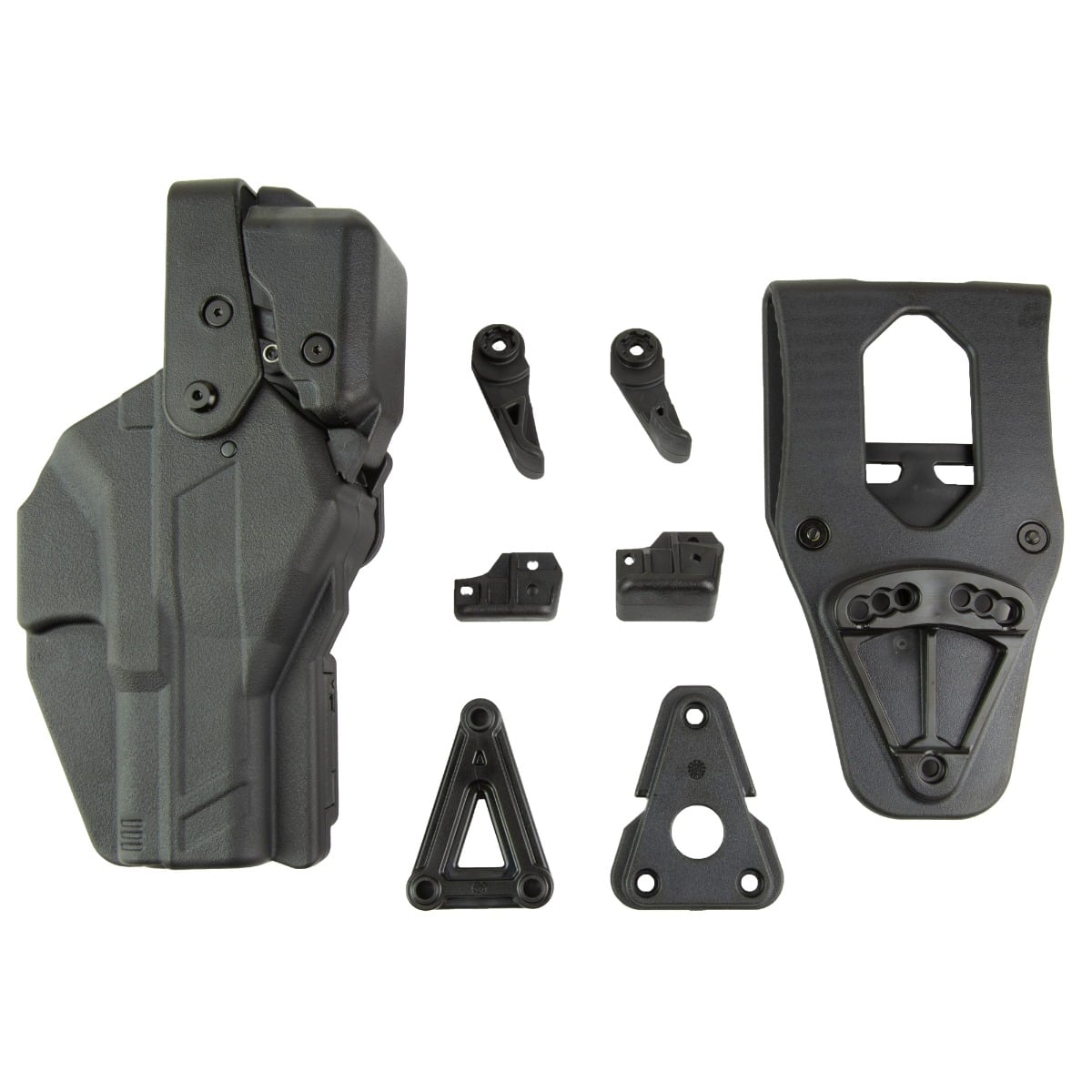 Alien Gear Rapid Force Level 3 Duty Glock G19/G19X/G22/G45 Holster Right Polymer, Black