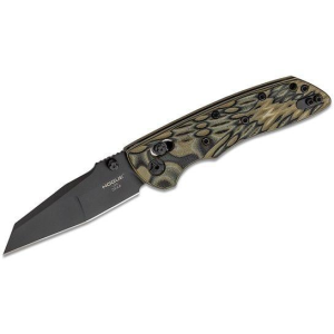 Hogue-Knife Hogue Deka ABLE Lock Folding Knife 3-1/4" Wharncliffe Blade Black Cerakote Finish G-Mascus Green
