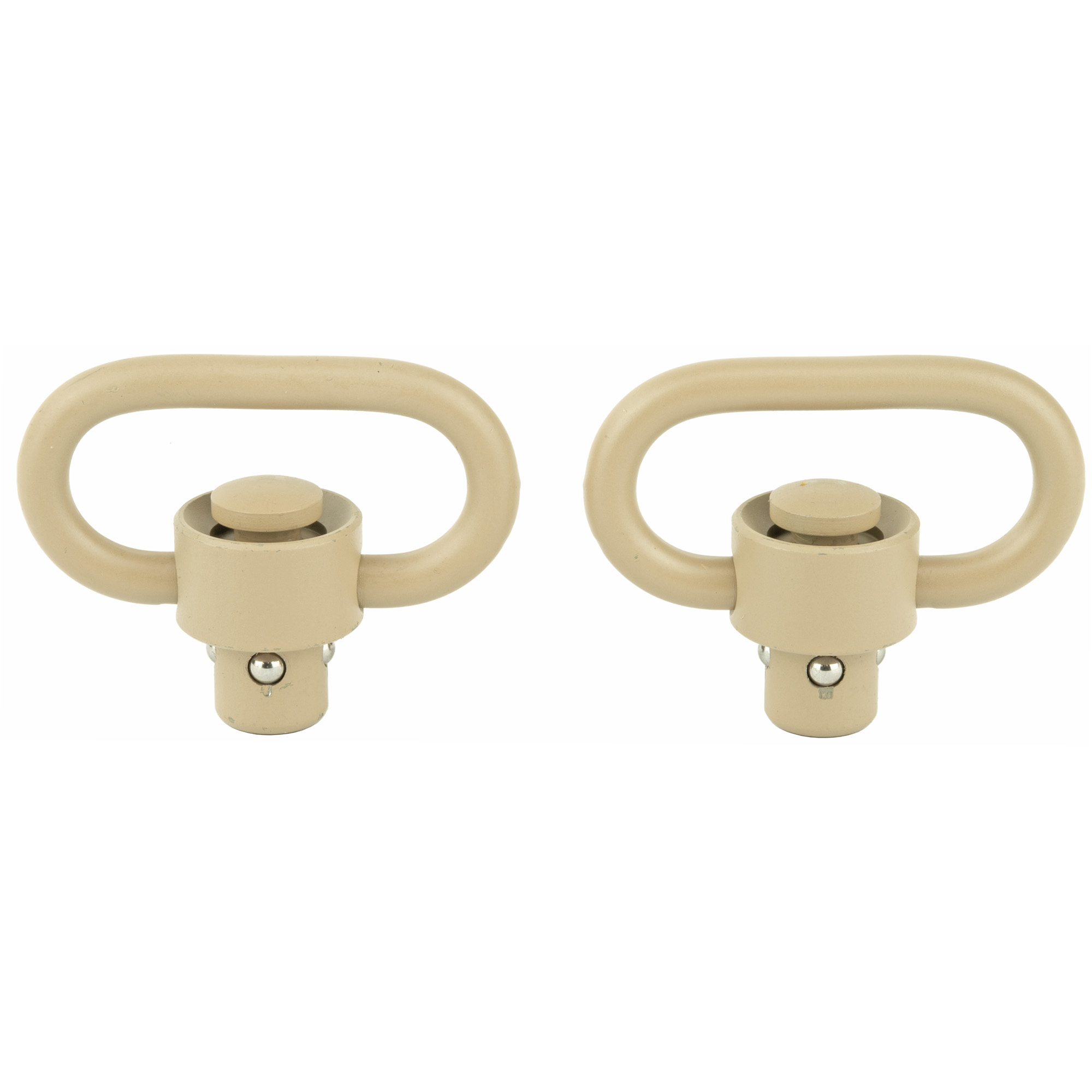 GrovTec Heavy Duty Push Button Swivels, Desert Sand - GTSW252