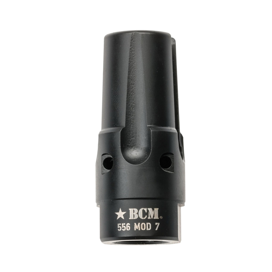 Bravo Company Mod 7 Compensator 1/2-28, Black