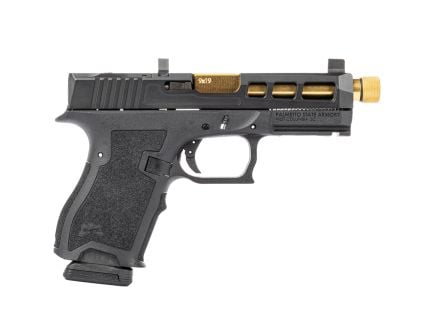 PSA Dagger Compact 9mm Pistol With SW1 RMR Slide & TiN Threaded Barrel, Black