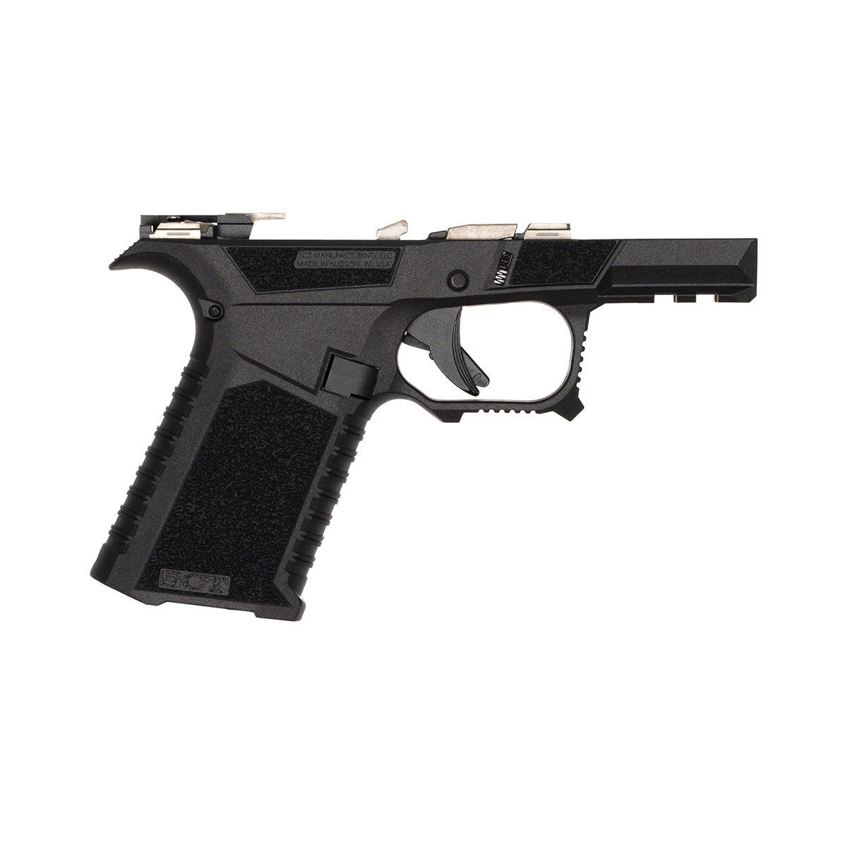 SCT Manufacturing SCT SC Frame Fits Glock G43X/G48 - Black, Compact Upgrade for Superior Handling and Durability in Glock G43X/G48 - 226020000