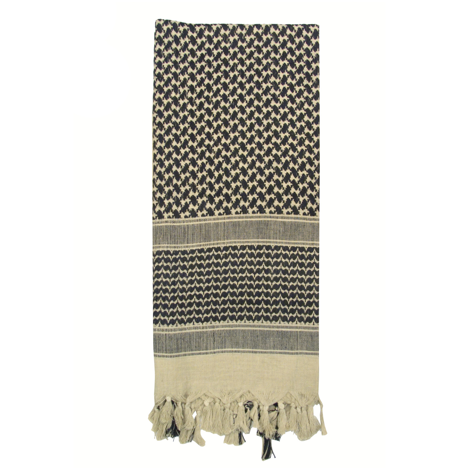 Rothco Lightweight Shemagh Tactical Desert Keffiyeh Scarf - Tan