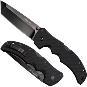 Cold-Steel Cold Steel Recon 1 Tanto Lockback Knife - 4" Blade G-10 Black