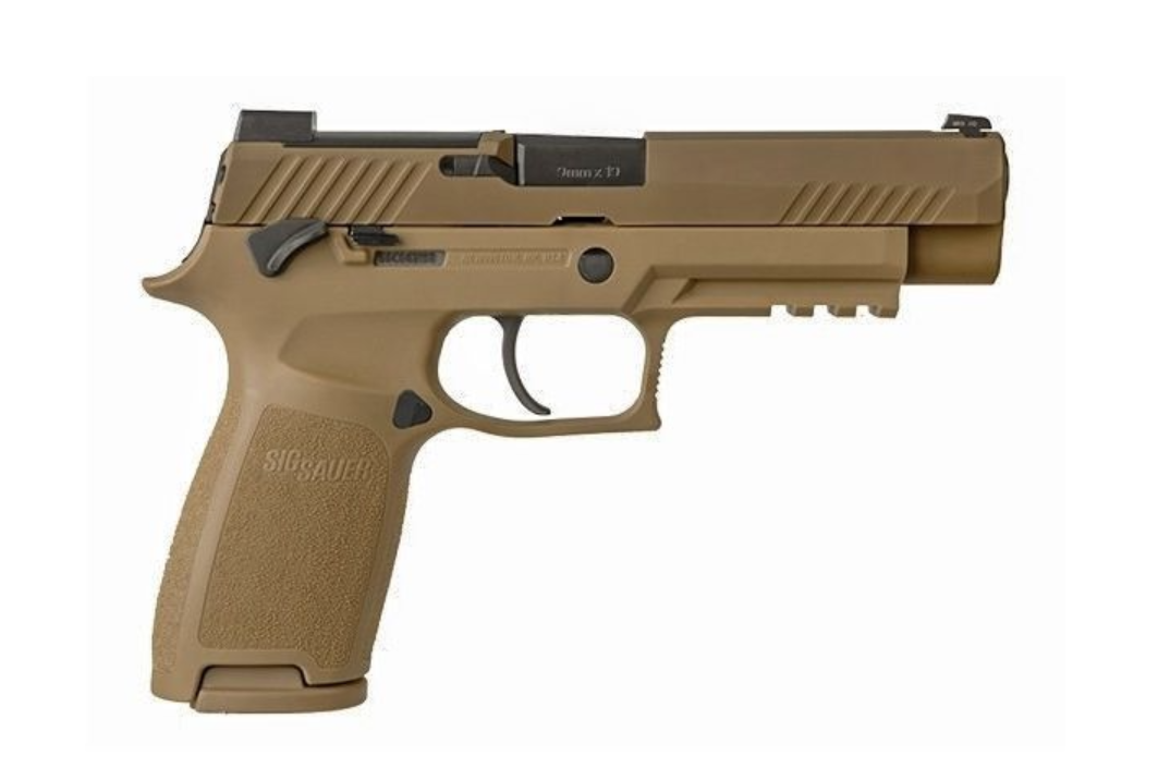 Sig Military M17 9mm 21rd Optic Ready Pistol, Coyote - SIGP320M17